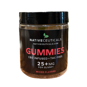 Native Ceuticals CBD Gummies now with lime, lemon, strawberry, mango flavors