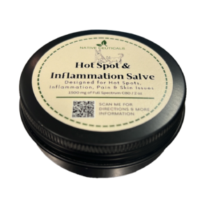 Hot Spot and Inflammation Salve Label