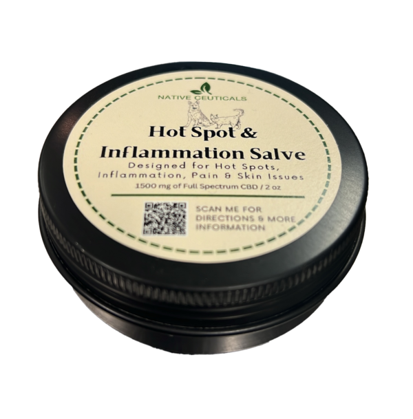 Hot Spot and Inflammation Salve Label